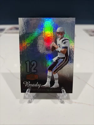Tom Brady 2006 FLEER FLAIR SHOWCASE REFRACTOR #57 INVEST GOAT HOF MVP TB12 - Image 1 of 2