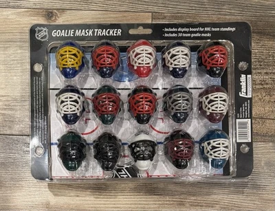 NHL Mini Hockey Goalie Mask Tracker #15370 - Franklin Sports 🌟 NEW & SEALED!! - Image 1 of 4