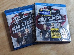 ULTRA RARE Best Buy Exclusive Extended Cut G.I. Joe: Retaliation Blu-ray DVD - Picture 1 of 11
