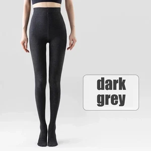 Winter Combed Cotton Cashmere Blend Pantyhose, Comfortable & Warm Thick Tights - Picture 1 of 16