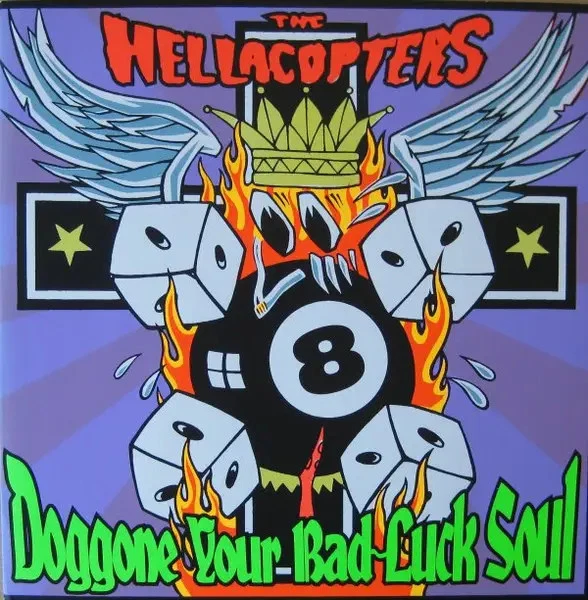 The Hellacopters Doggone Your Bad-Luck Soul GREEN TRANSLUCENT VINYL NEAR MINT - Bild 1 von 1
