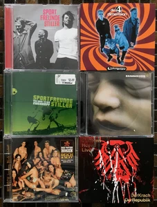 6 CD´s DIE TOTEN HOSEN Rammstein SPORTFREUNDESTILLER die fantastischen Vier - Imagen 1 de 1
