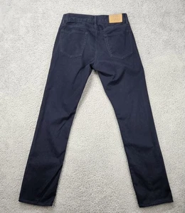 Polo Ralph Lauren Varick Pants Mens 30x32 Slim Straight Chino Navy Blue Twill - Picture 1 of 12