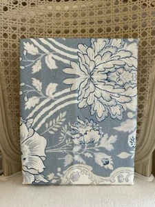 Pottery Barn Kravet Arboretum Baumwolle/Leinen Tischüberwurf 50”x50” Neu ohne Etikett OVP - Bild 1 von 4
