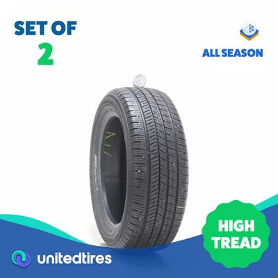 Set of (2) Used 205/55R16 Yokohama YK740 GTX 91H - 9/32 - Image 1 of 4