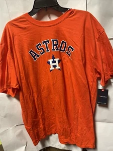 Men's Navy Houston Astros Team Lockup T-Shirt - Picture 1 of 2