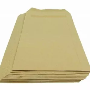 Envelopes A4 C4 A5 C5 Plain (No Window) Envelope Royal Mail Post Self Seal Brown - Picture 1 of 4