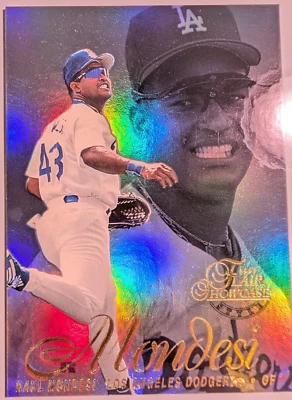 1997 Fleer Flair Showcase Baseball Section 1, Row 2, Seat 43 - Raul Mondesi - Image 1 of 3