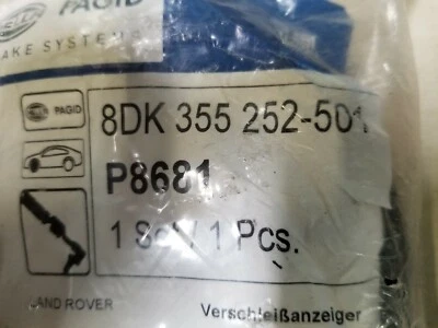 Sensor de desgaste de pastillas de freno de disco para Land Rover - P8681 Foto 1 de 3