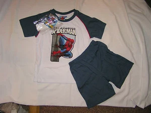 > SPIDERMAN <> SHORTY <> PYJAMA <> SOMMERSET <> GR. 114 <> CA. 6 JAHRE <> NEU < - Bild 1 von 6