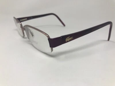 Marco de gafas LACOSTE LA12243 53-18-136 púrpura pulido XY82 Foto 1 de 4