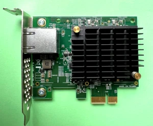 08YMW6 Aquantia AQN-108 NBASE-T-5GbE 2,5GbE Netzwerk Port RJ45 PCI-e AQN-108-101 - Bild 1 von 2