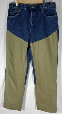 Vintage 90s Cabelas Mens  Denim Field Brush Jeans Pants 36X32~EUC - Image 1 of 4