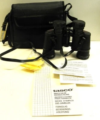 Tasco Zip Focus 7 X 35MM 2000 binoculars 420FT/1000YDS w/Case & Manual - Image 1 of 4