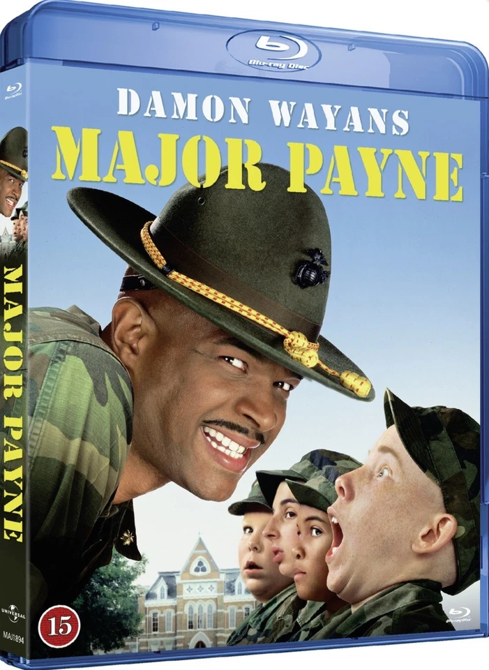 MAJOR PAYNE (1995) Damon Wayans Blu-Ray BRAND NEW (USA Compatible) Foto 1 de 2