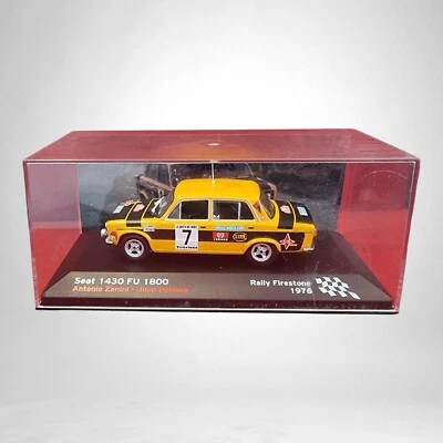 Altaya 1:43 Seat 1430 FU 1800 / Rallye Firestone 1976 - Image 1 of 3