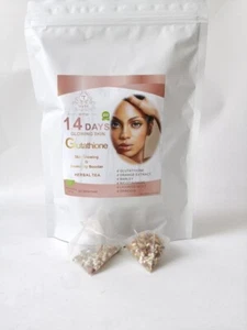Organic Herbal Tea 14Days ImmuneSystem Booster Lighting & Glowing Skin - Picture 1 of 12