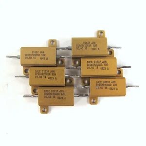 Menge 6-Dale RER65F20R5R Draht Leistungswiderstand 1% 20,5 Ω 10 W 5905-00-454-6850 - Bild 1 von 1
