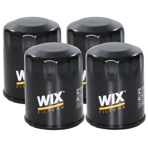 Wix Set of 4 Engine Motor Oil Filters for Acura Honda Hyundai Infiniti Nissan - Picture 1 of 1
