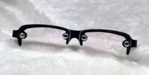 1/3 1/4 BJD Anteojos Anteojos Pequeños 2"- Negro/Claro NUEVO EE. UU. Envío - Imagen 1 de 4
