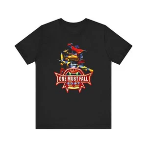 One Must Fall 2097 PC MSDOS Game Cover Art Unisex Jersey Short Sleeve Tee - Picture 1 of 43