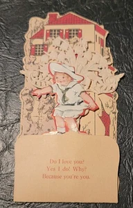 OLD POP OUT VALENTINE'S DAY CARDS SE107 - Picture 1 of 3