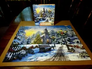 Springbok Puzzle 1000 Pezzi Chiesa delle Vacanze Completo Made In USA - Foto 1 di 8