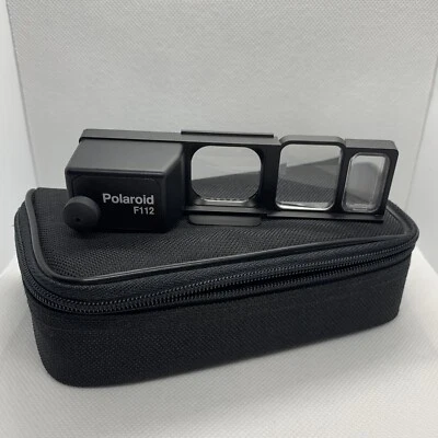 Accesorio de lente de primer plano Polaroid F112 Spectra/imagen en estuche acolchado Foto 1 de 4