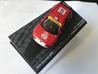 Fiat Punto S1600 Rally Sanremo 2003 M.Baldacci-G.Bernacchini 1:43 Altaya Cristin - Image 1 of 4