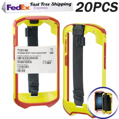 Estuche protector bota resistente 20 un. para Zebra TC51 TC52 TC56 SG-TC5X-EXO1-01 A++++ Foto 1 de 4