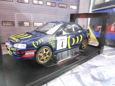 SUBARU Impreza RS WRC Rallye Catalunya  1995 WM #4 McRae 555 IXO RAR  1:18 - Bild 1 von 4