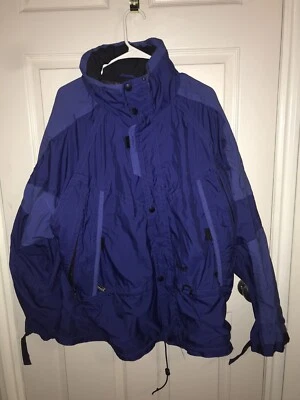 Chaqueta Abrigo Marker Adulto XL Esquí/Snowboard Invierno Concha Azul Foto 1 de 4