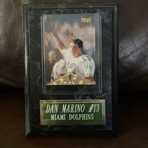 NFL DAN MARINO #13  1996 MIAMI DOLPHINS Mounted Trading Card Plaque  - Picture 1 of 6