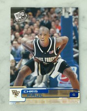 2005-06 Press Pass Blue Chris Paul #B26 Rookie RC Wake Forest Demon Deacons