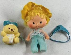 Vintage 1979 Butterkeks Puppe & Jelly Bear Haustier Ballerina Outfit Kronen - Bild 1 von 8