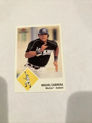 2003 Fleer Tradition Miguel Cabrera Card U 131 - Image 1 of 2