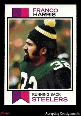 1973 Topps #89 Franco Harris RC Rookie EX/MT - NM Steelers - Image 1 of 2