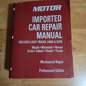MOTOR Auto Repair Manual 2003-2010 Asian Import Cars Trucks Toyota Subaru scion - Bild 1 von 9