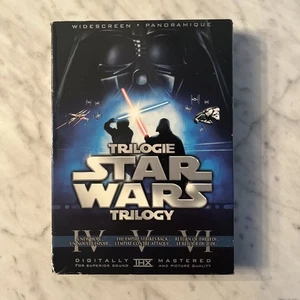 STAR WARS TRILOGY 6 Disc Limited Edition Box Set ORIGINAL THEATRICAL VERSION DVD - Foto 1 di 14