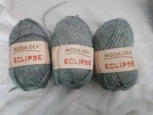 Moda Dea Eclipse Yarn Pastel Teal 60% Wool 150g New Knit Crochet - Picture 1 of 5