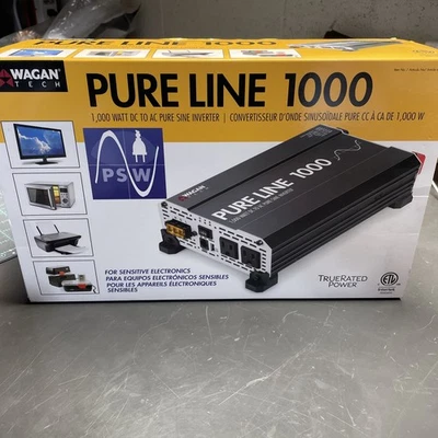 Wagan EL3804 Pure Line Inverter 1000 Watt (PSW) - Image 1 of 2