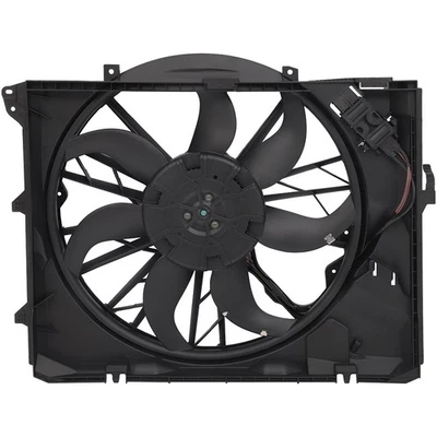Radiator Cooling Fan Assembly 621195 For 2006-2011 BMW 323I & 2007-2013 BMW 328I - Image 1 of 4