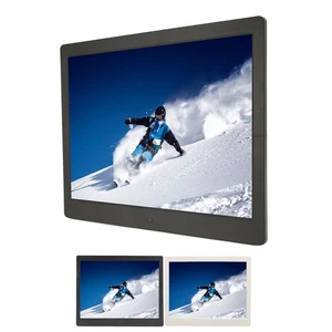 16in Digital Frame 4:3 IPS Display 1600X1200 Resolution Electronic Photo Fra NEW - Afbeelding 1 van 24