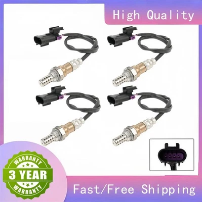 4x Up+Downstream Oxygen Sensors for Kia Sorento 3.3L 2008 2009 & 3.8L 2007-2009 - Image 1 of 4