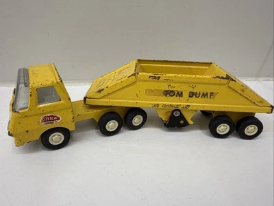 1970's Tonka Mini Bottom Dump Truck Vintage Great Condition For its Age! - Image 1 of 4