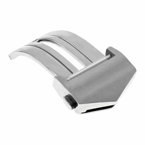 20MM DEPLOYMENT BAND BUCKLE CLASP STRAP FOR TAG HEUER CARRERA BRUSH STAINLESS - Picture 1 of 3