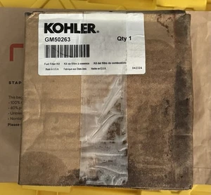 Kohler GM50263 Kraftstofffilter-Kit neu im Karton (Box war nass) - Bild 1 von 3