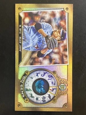 Hyun-Jin Ryu 2022 Topps Gypsy Queen Gypsy Gems Mini Blue Jays #GGM-16 - Image 1 of 2