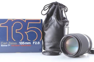 【Excelente COMO NUEVO en Caja】 Lente Contax 135 mm f/2,8 Carl Zeiss Sonnar T* MMJ CY de JAPÓN - Imagen 1 de 15