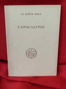 La Sainte Bible. – L’apocalypse. Paris, Les Éditions du Cerf, 1953. Broché. - Picture 1 of 3